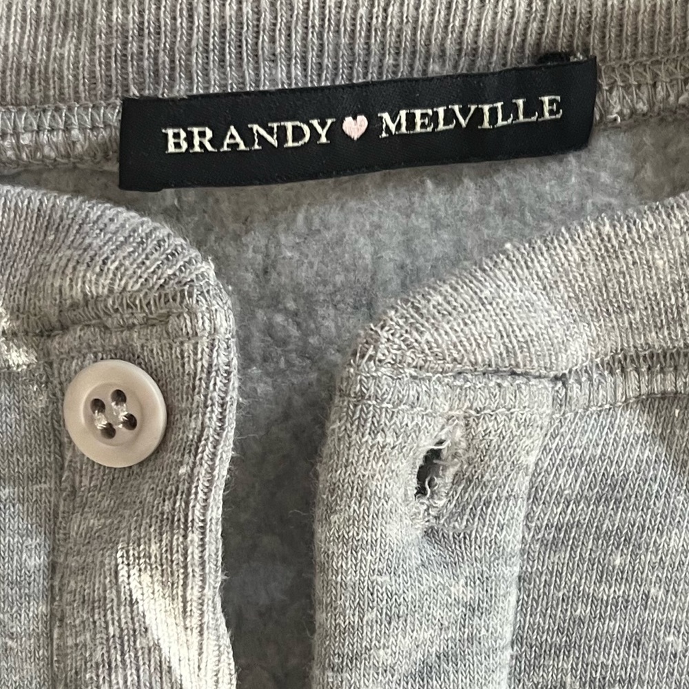 Grey Brandy Melville Sweatshirt